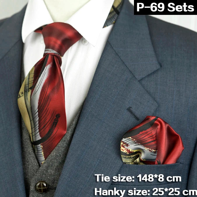 NoEnName_Null Silk Animal Pattern Neck Tie