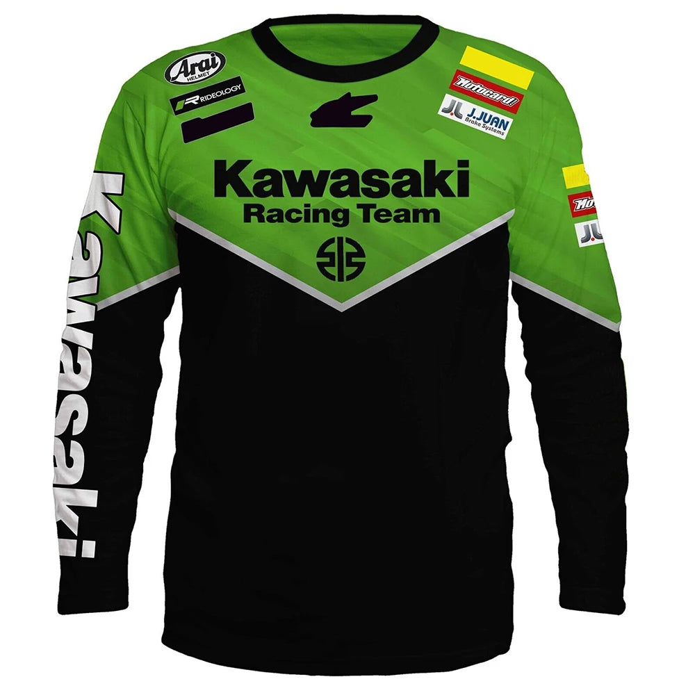 Kawasaki Unisex 100% Polyester Shirt – Comfortable &amp; Durable for All Seasons