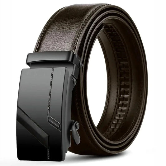 NoEnName_Null Fashion PU Belt for Men – Stylish, Durable, Adjustable Accessory