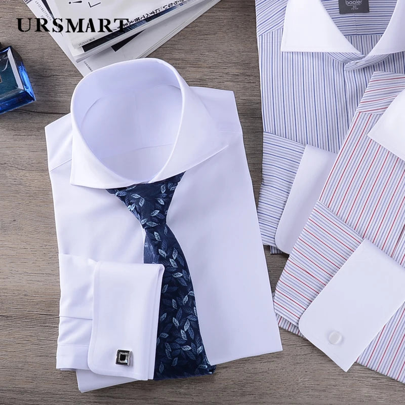 Men's Striped Formal Cotton Shirt