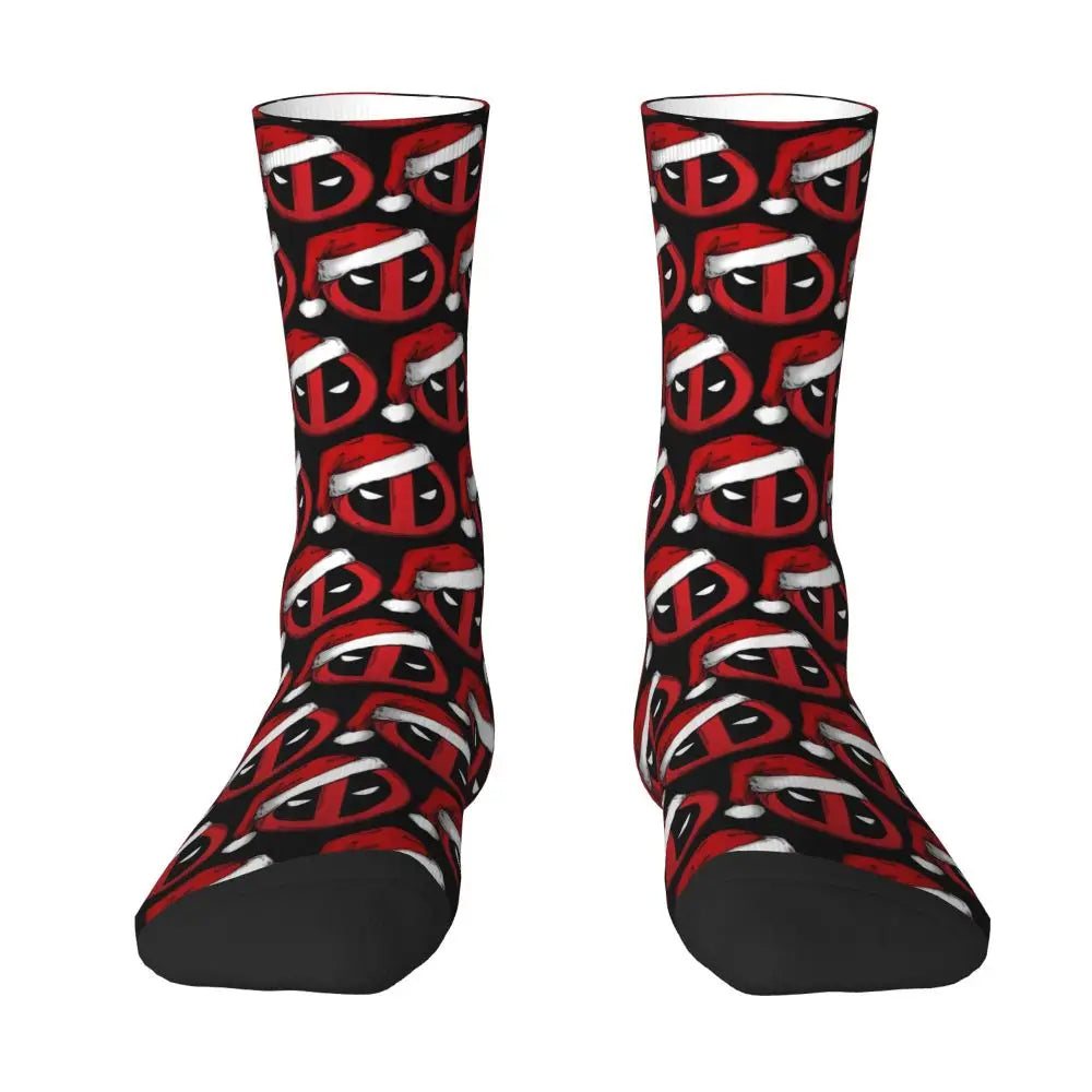 MINISO Deadpool Cosplay Socks - Unisex Movie &amp; TV Accessories