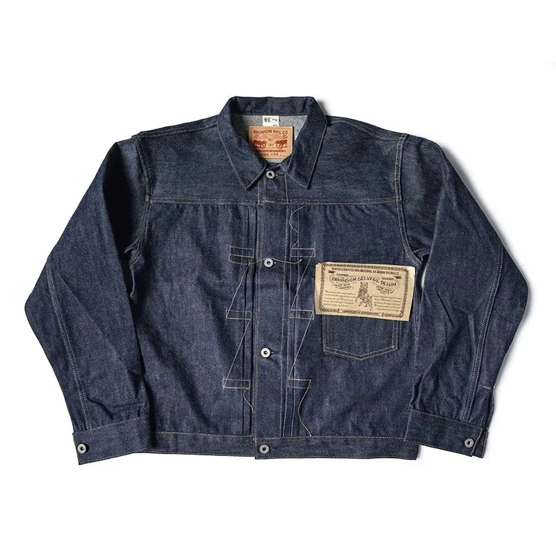 Rugged Bronson 44806XX Jean Jacket  Model Blue Selvage Denim Blouse S506XX