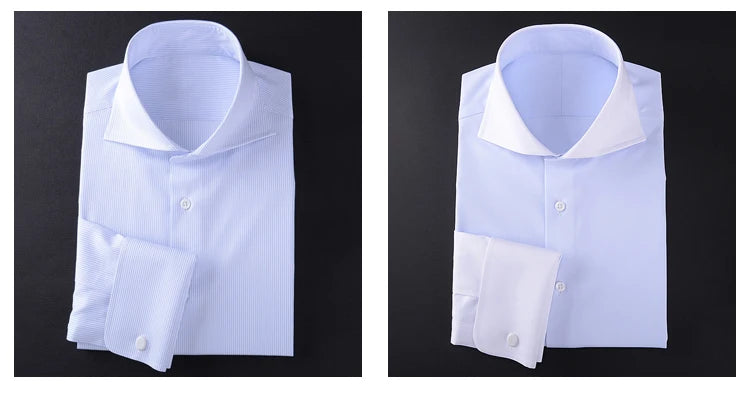 Men's Striped Formal Cotton Shirt