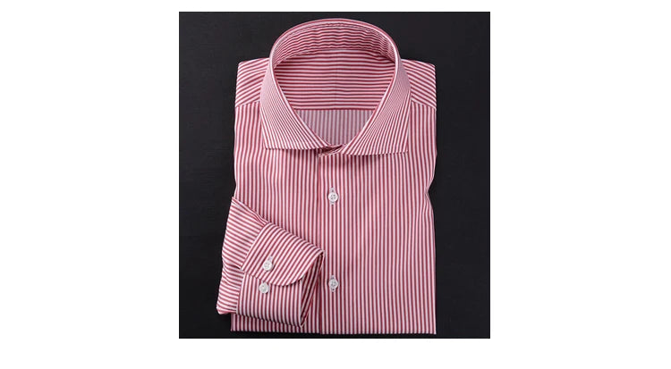 Men's Striped Formal Cotton Shirt