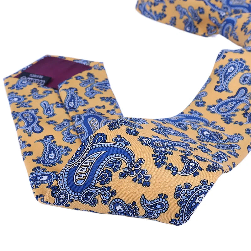 IANTHE Paisley Silk Neck Tie