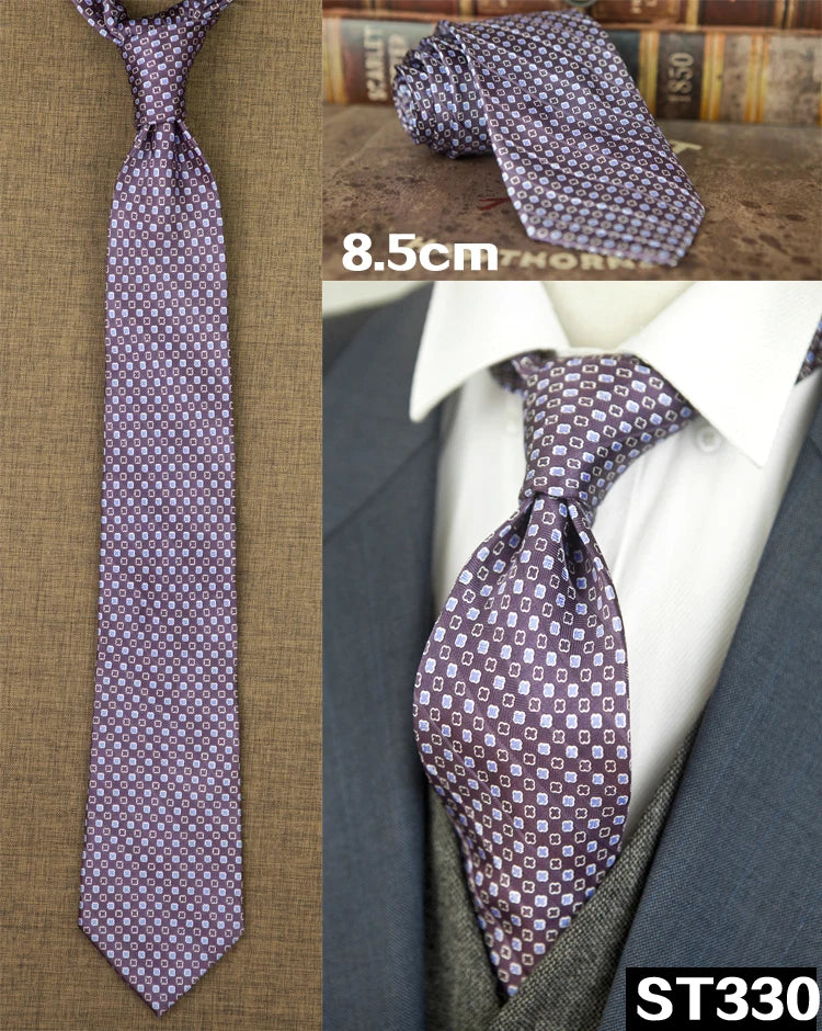 NoEnName_Null Silk Animal Pattern Neck Tie