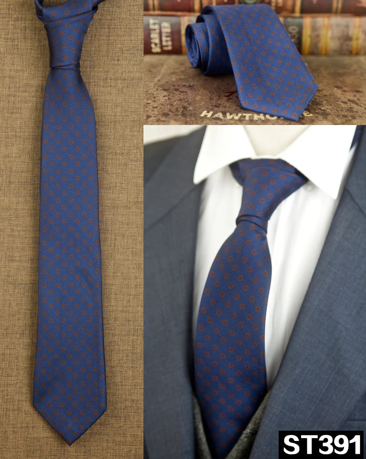 NoEnName_Null Silk Animal Pattern Neck Tie