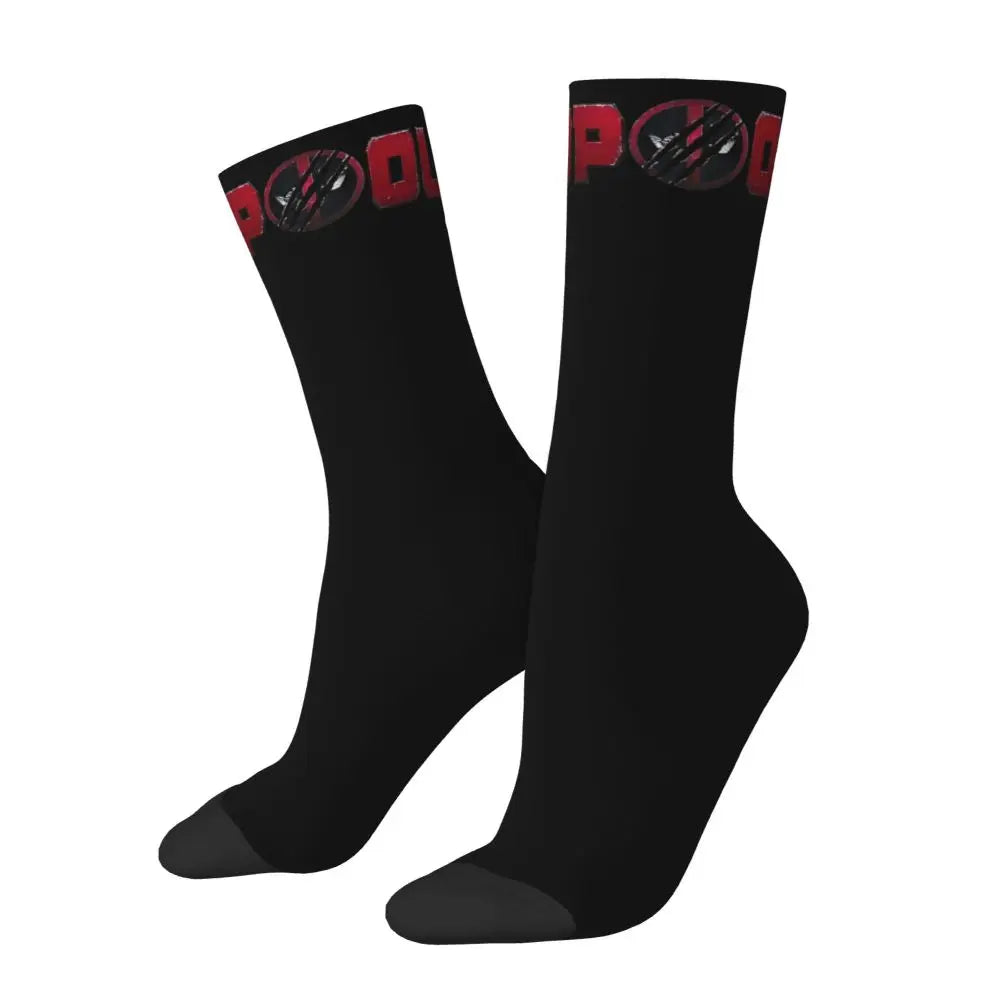 MINISO Deadpool Cosplay Socks - Unisex Movie &amp; TV Accessories