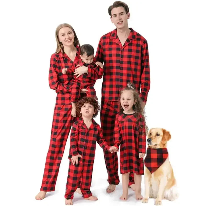 Stylish Kids' Plaid Clothing Set