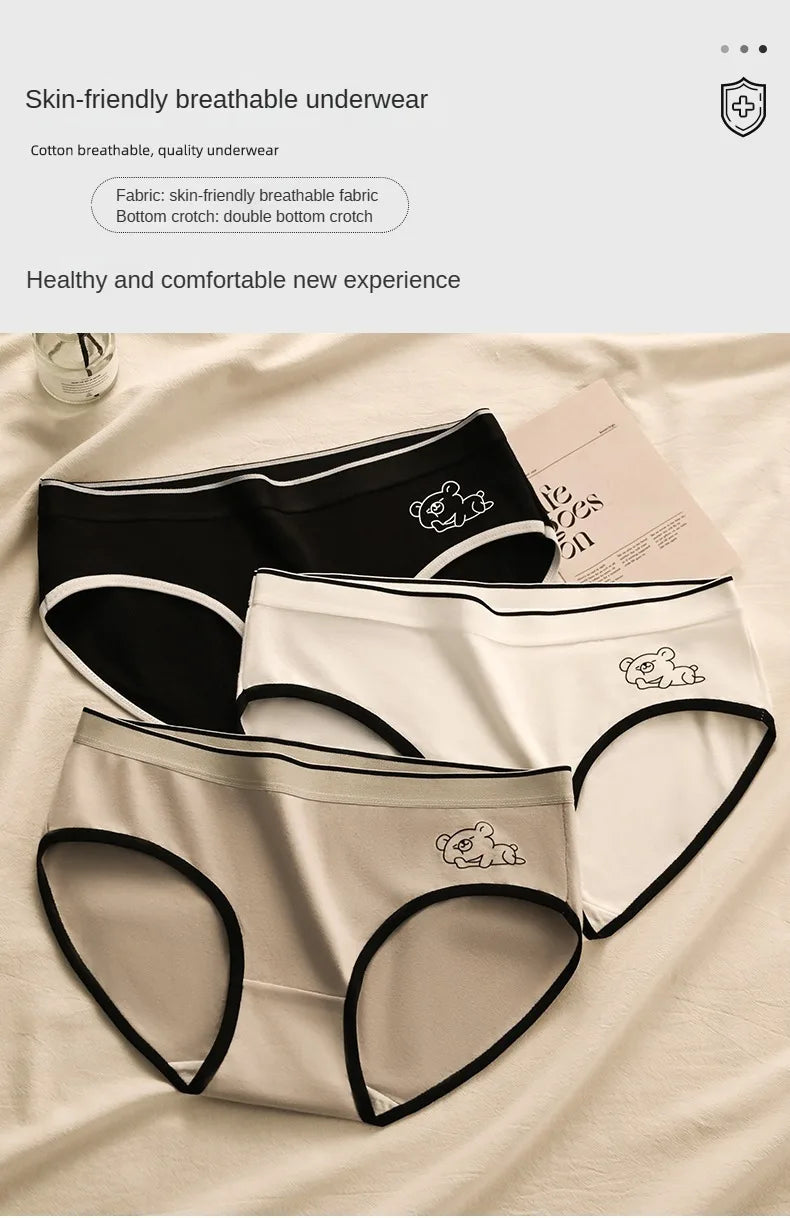 Lingerie Comfortable Underpants Soft Briefs Ladies Sports Pant