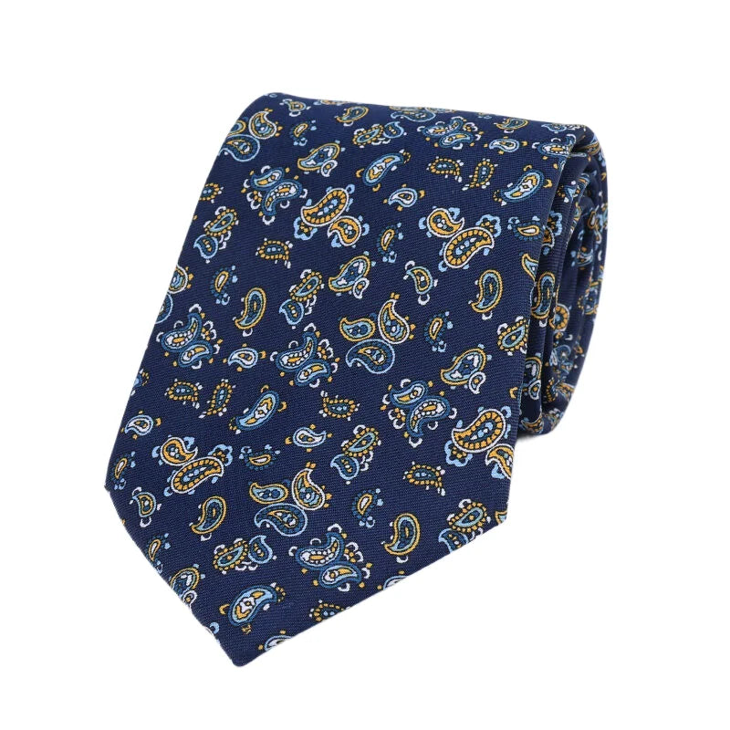 IANTHE Paisley Silk Neck Tie