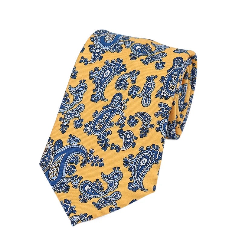 IANTHE Paisley Silk Neck Tie