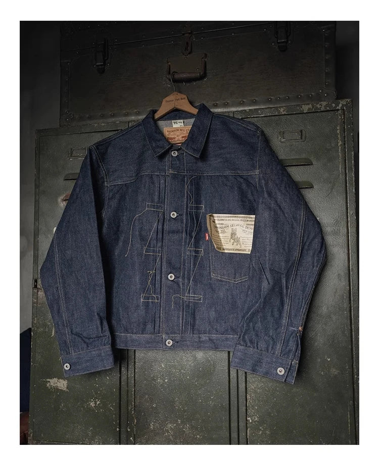 Rugged Bronson 44806XX Jean Jacket  Model Blue Selvage Denim Blouse S506XX