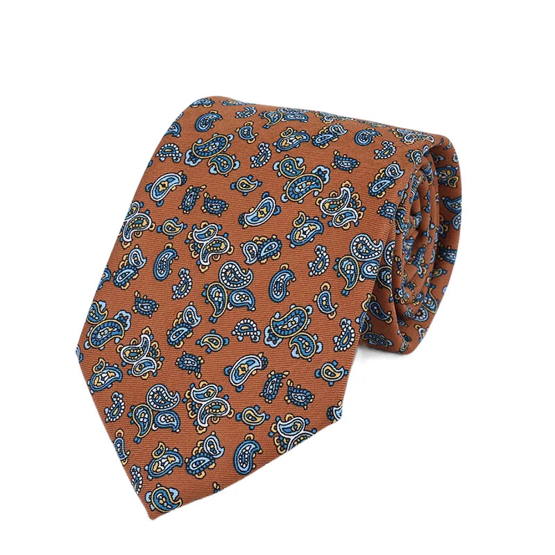 IANTHE Paisley Silk Neck Tie