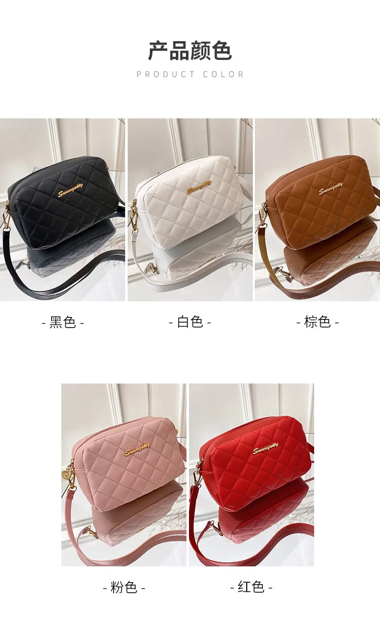 New Arrival Women's Small Crossbody Bag PU Leather Messenger Bag