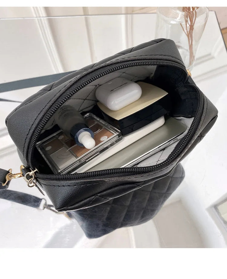 New Arrival Women's Small Crossbody Bag PU Leather Messenger Bag