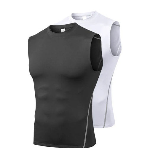 Chen Asta Men's Sports Tank Top - Polyester Spandex Running Shirt for Summer Travel & Fitness