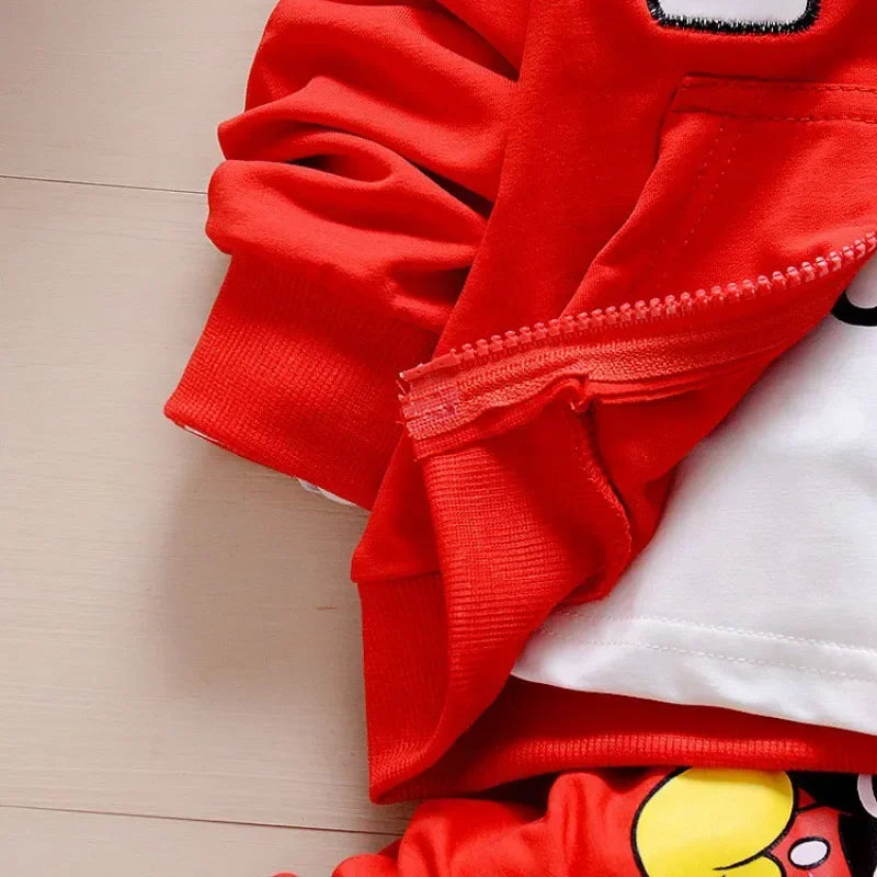 Disney Unisex Baby and Toddler Mickey Mouse Clothing Set – Perfect for Autumn &amp; Spring (Ages 0-6Y)