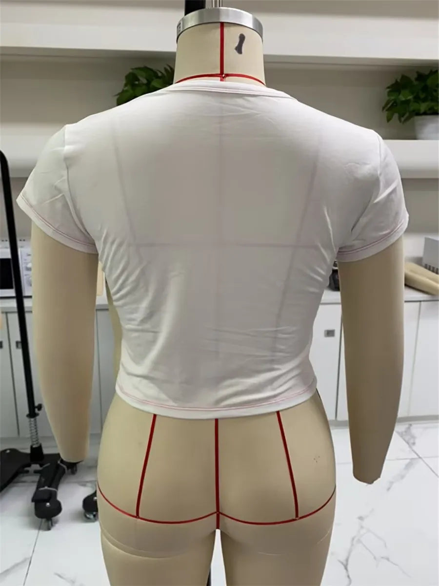 HIRIGIN Junior Women's Casual Floral Summer T-Shirt (Summer 2024 Release)