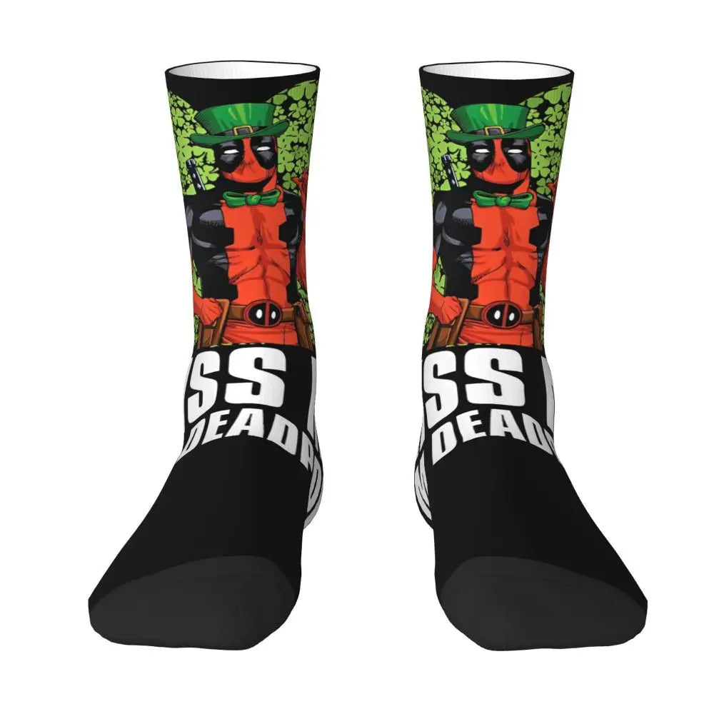 MINISO Deadpool Cosplay Socks - Unisex Movie &amp; TV Accessories