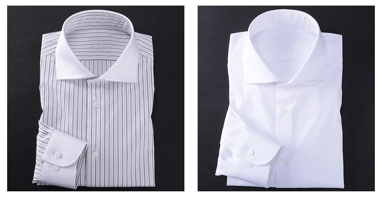 Men's Striped Formal Cotton Shirt