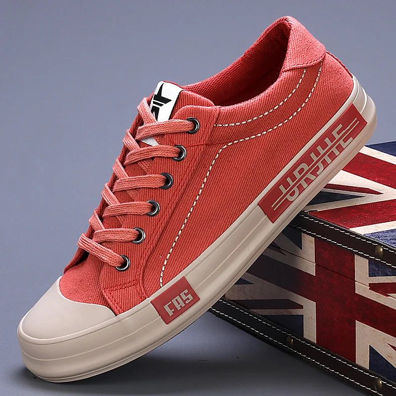 Feerldi Women’s Lace-Up Canvas Casual Shoes – Lightweight, Sweat-Absorbent, Durable for Summer