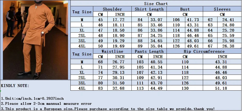 Men’s Casual Cotton Blend Full-Length Spring and Summer Outfit