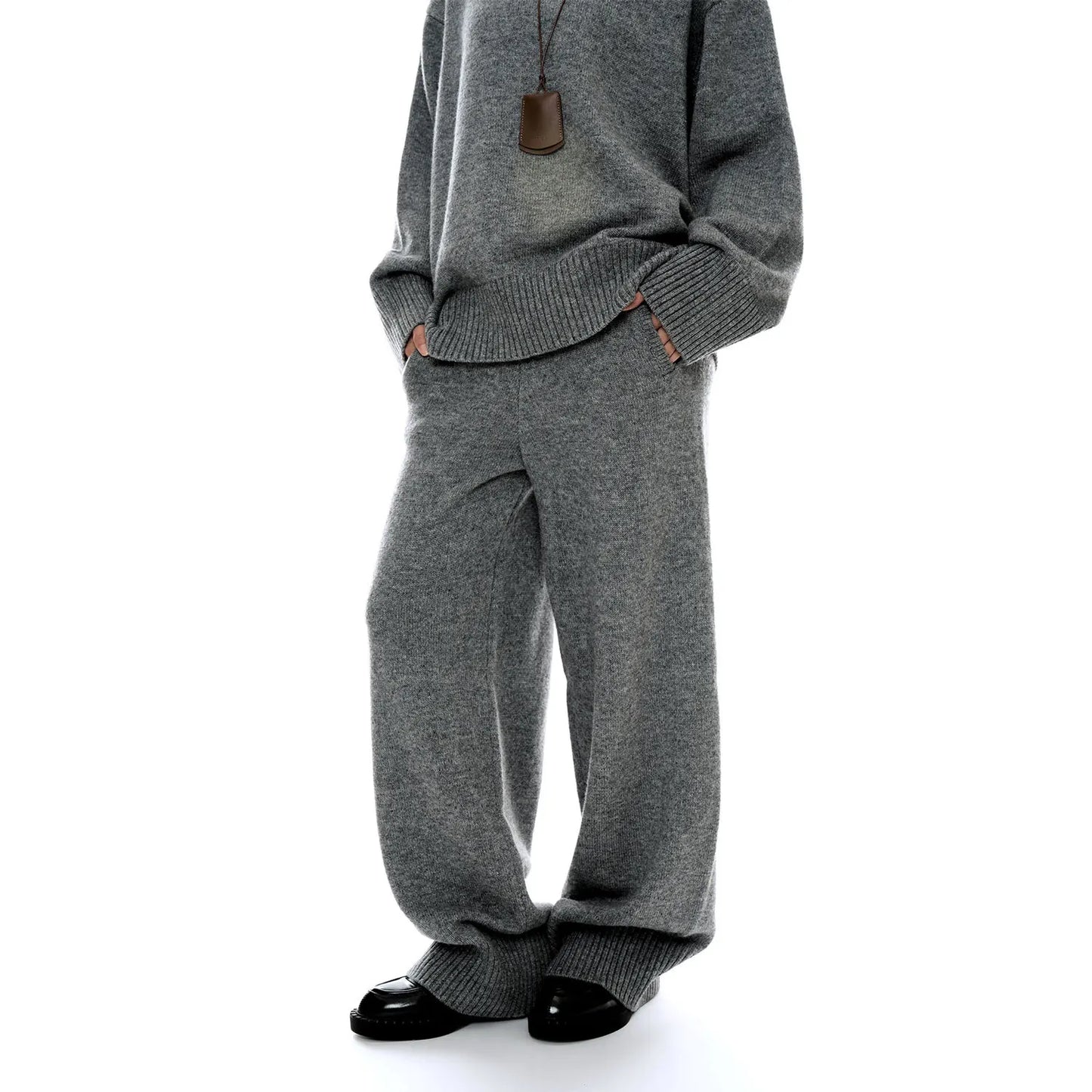 NoEnName_Null Women's Winter Splice Plush Scarf – Stylish &amp; Cozy Casual Accessory