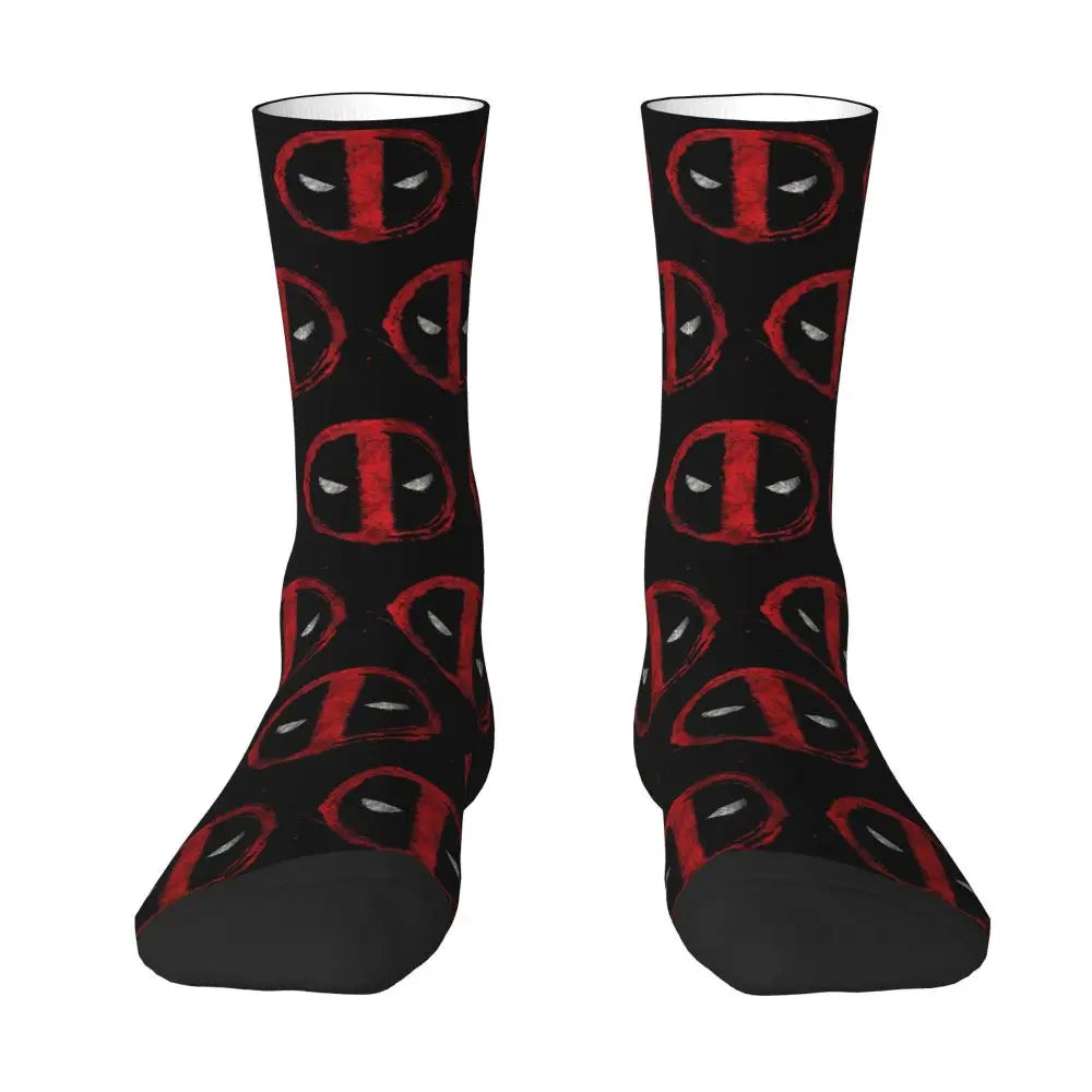 MINISO Deadpool Cosplay Socks - Unisex Movie &amp; TV Accessories