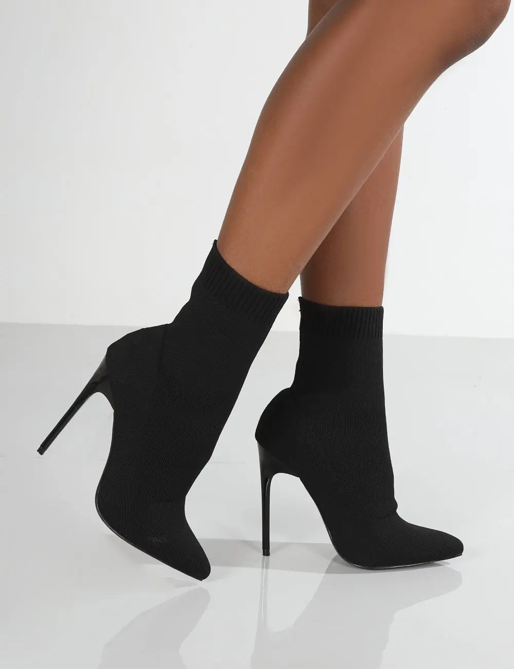 Women Short High Heels Autumn Winter Boots.