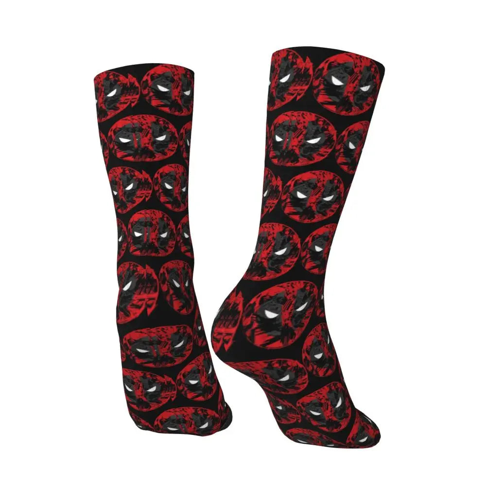 MINISO Deadpool Cosplay Socks - Unisex Movie &amp; TV Accessories