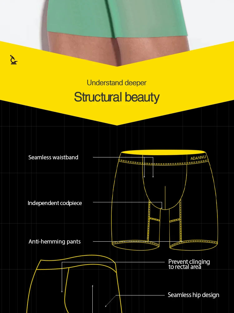 CMENIN Men’s Solid Boxer Shorts - Comfortable, Stylish &amp; Flexible