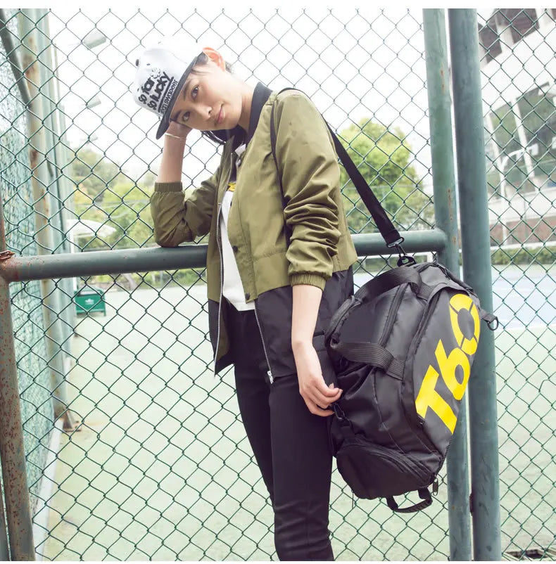 Sport Bag Waterproof Gym Fitness Men and Women Outdoor Fitness Portable Bags Ultralight Yoga Sports Large Travel Backpack