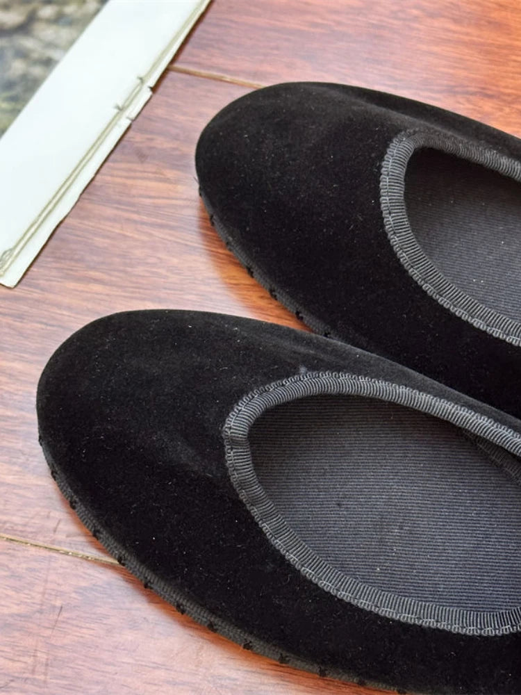 IEKROPOT Women's Mary Janes Flats with Buckle Strap - Casual Canvas Shoes