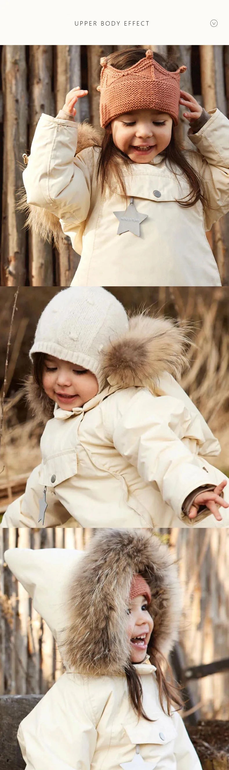 Boys  and Girls Waterproof winter jacket