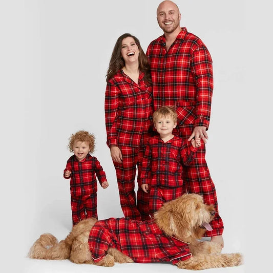 Stylish Kids' Plaid Clothing Set