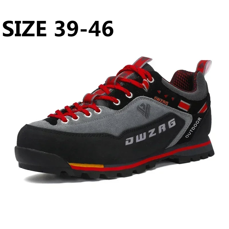 Men Sneakers Waterproof Mountain Hiking Outdoor Sport Shoes.