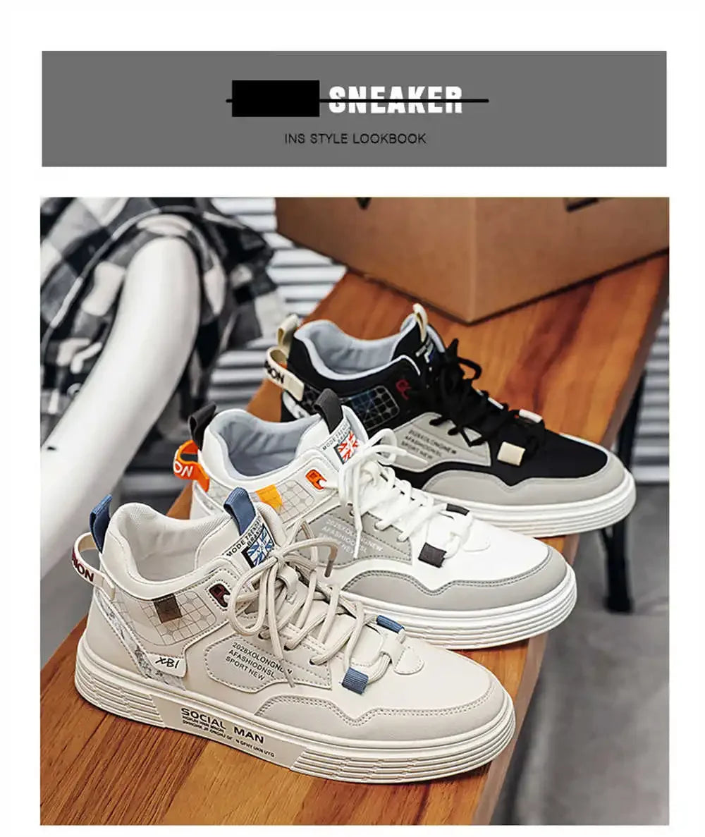 Anti Slip Fall Mans Sneakers For Teens Casual Boys' Shoes Most Popular Items 2024 Sport Basket Minimalist Best Latest