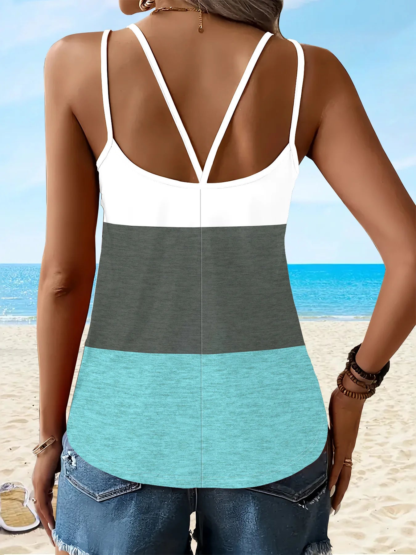 Boho Style Summer Knit Dress – Printed, High Stretch, Lightweight &amp; Comfortable
