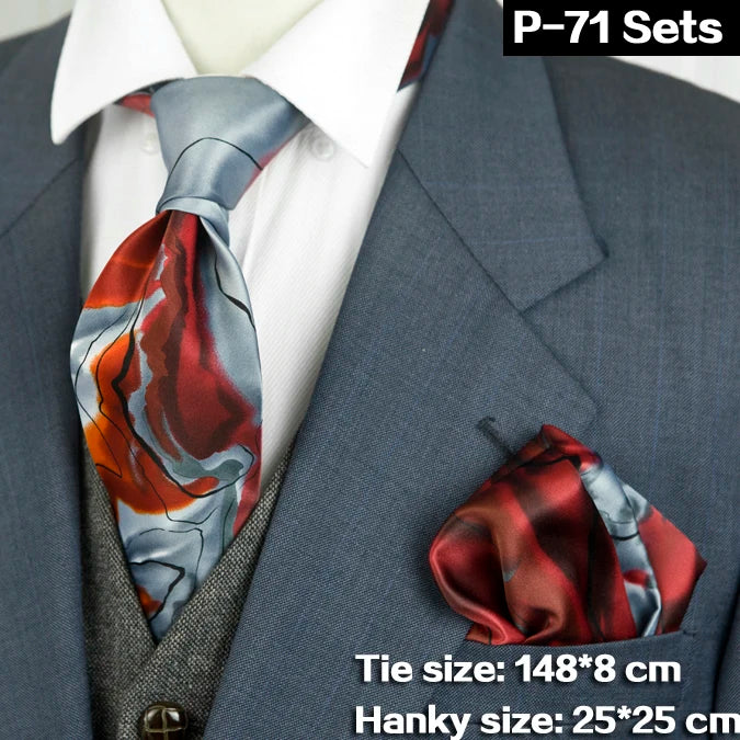 NoEnName_Null Silk Animal Pattern Neck Tie