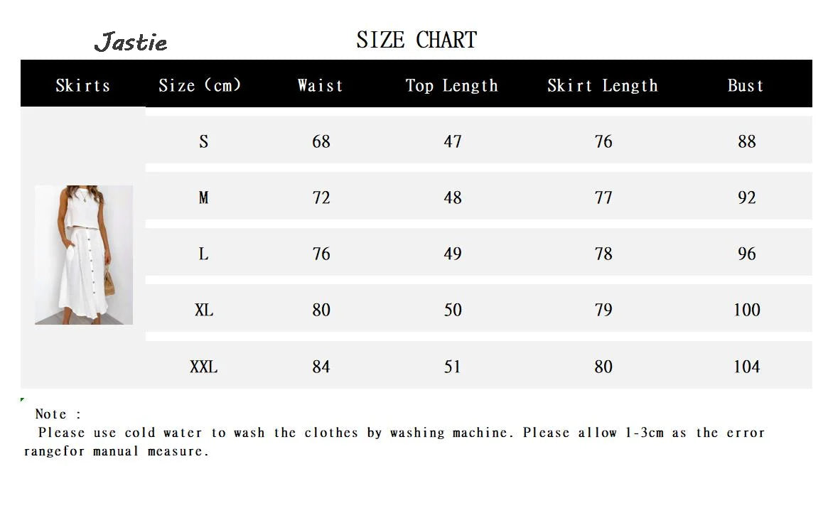 JASTIE Women's Casual A-Line Sleeveless Jersey Dress – Mid-Calf Length, Spring/Summer Style