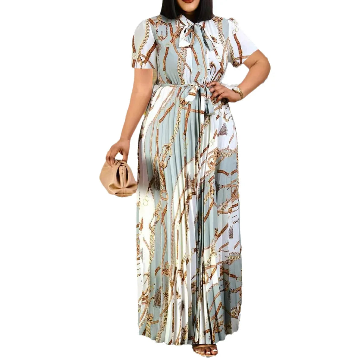 LW Plus Size short sleeve Elegant Fashion women's dress