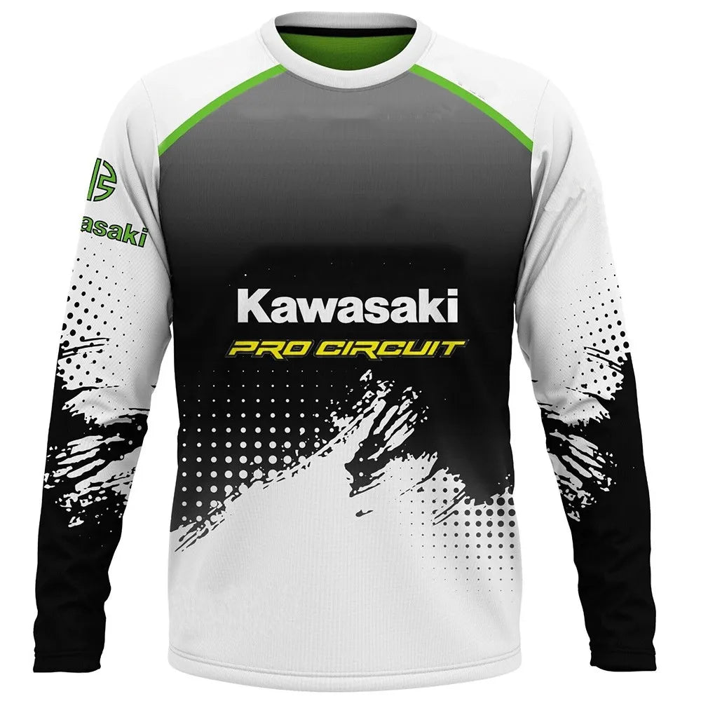 Kawasaki Unisex 100% Polyester Shirt – Comfortable &amp; Durable for All Seasons