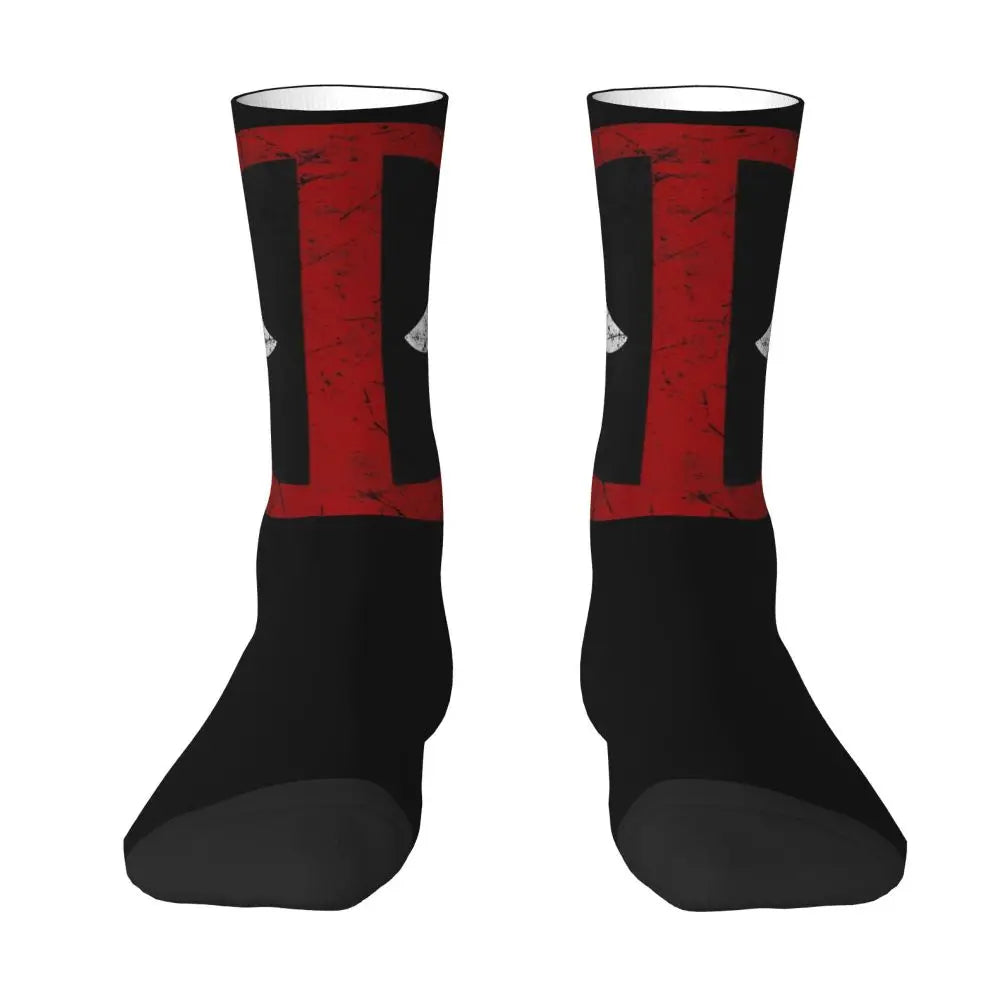 MINISO Deadpool Cosplay Socks - Unisex Movie &amp; TV Accessories