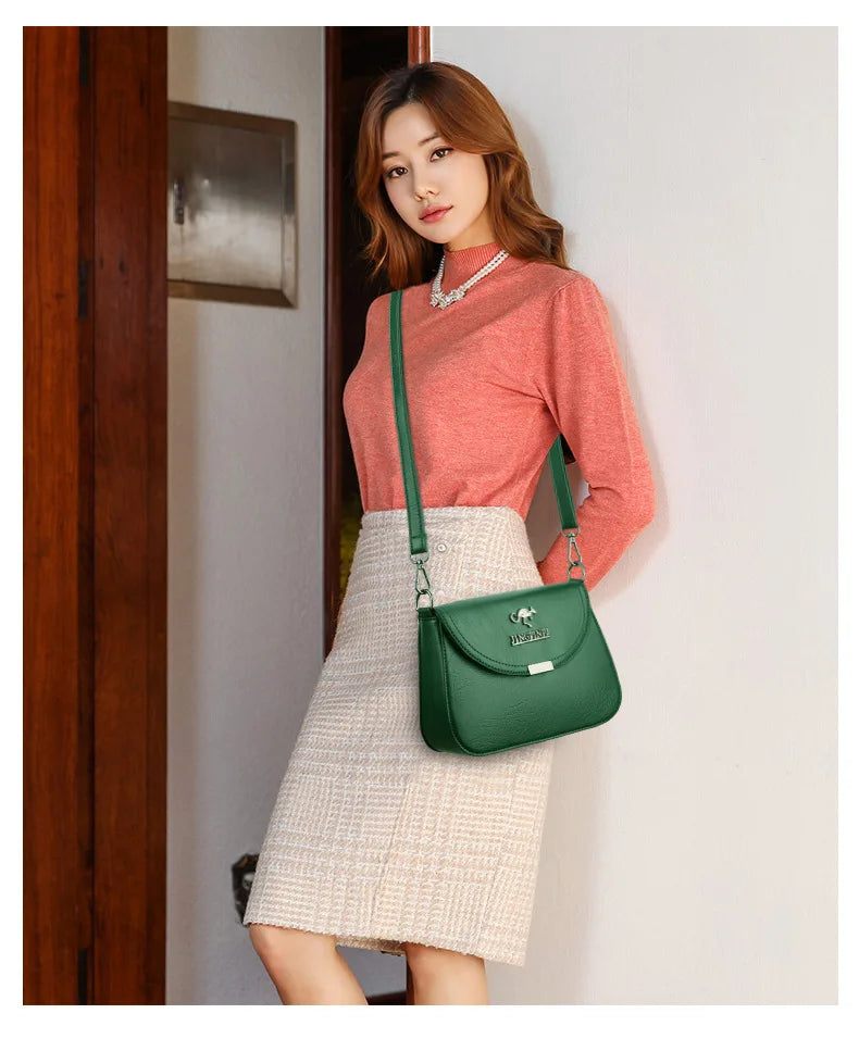 Women Bag Shoulder Small Square Crossbody Trendy Messenger Mini Korea and Japan Mobile Phone Bag Cute Side Purse