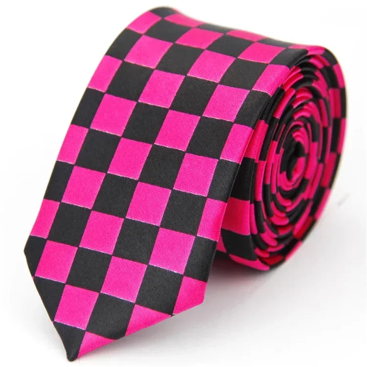 NoEnName_Null Silk Neck Tie - Plaid, Floral, Striped &amp; More