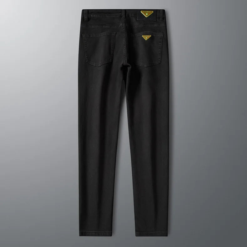 Denim jeans Pants Slim Fit Retro Stretch 2023 Winter Autumn Trousers Moto Biker Jeans High Quality
