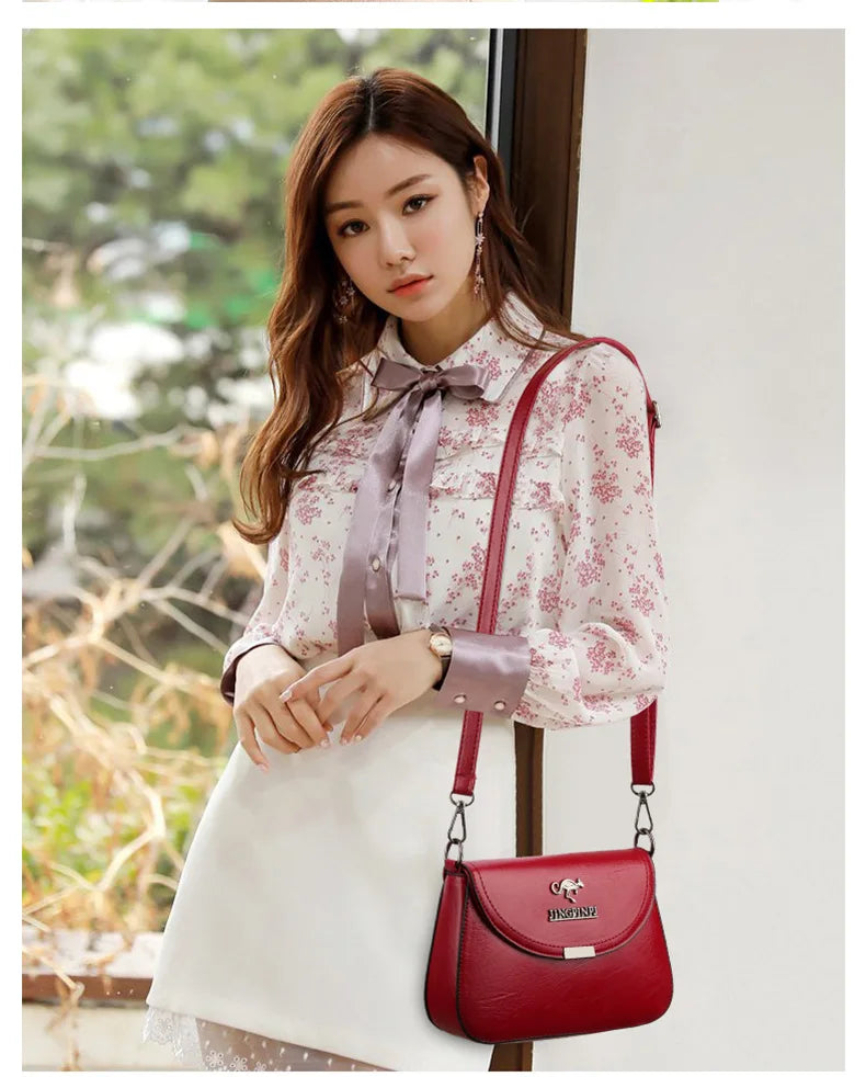 Women Bag Shoulder Small Square Crossbody Trendy Messenger Mini Korea and Japan Mobile Phone Bag Cute Side Purse