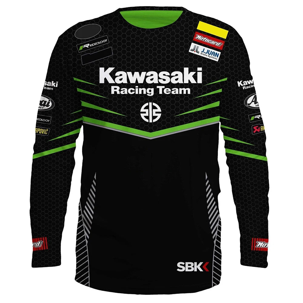 Kawasaki Unisex 100% Polyester Shirt – Comfortable &amp; Durable for All Seasons