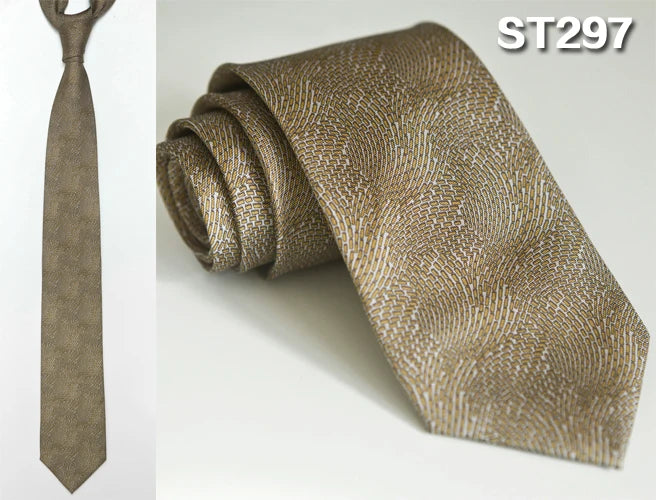 NoEnName_Null Silk Animal Pattern Neck Tie